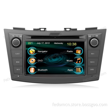 7 Inch TFT LCD Touch Screen Car DVD GPS Navigation System for Suzuki Swift with Bluetooth+Radio+iPod+Video
